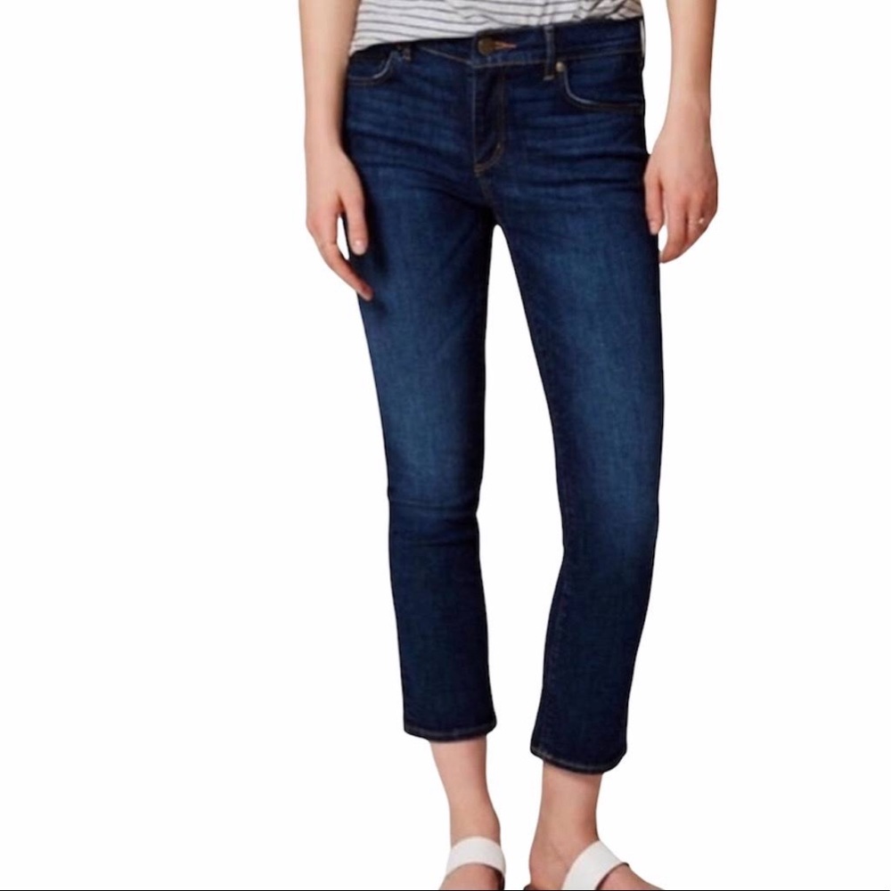 LOFT ankle crop jeans